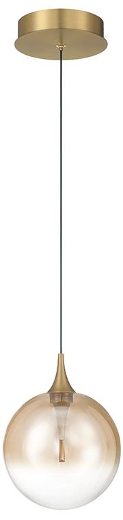 Image 5 Eurofase Iissa 6" Integrated LED Pendant, Matte Black more views