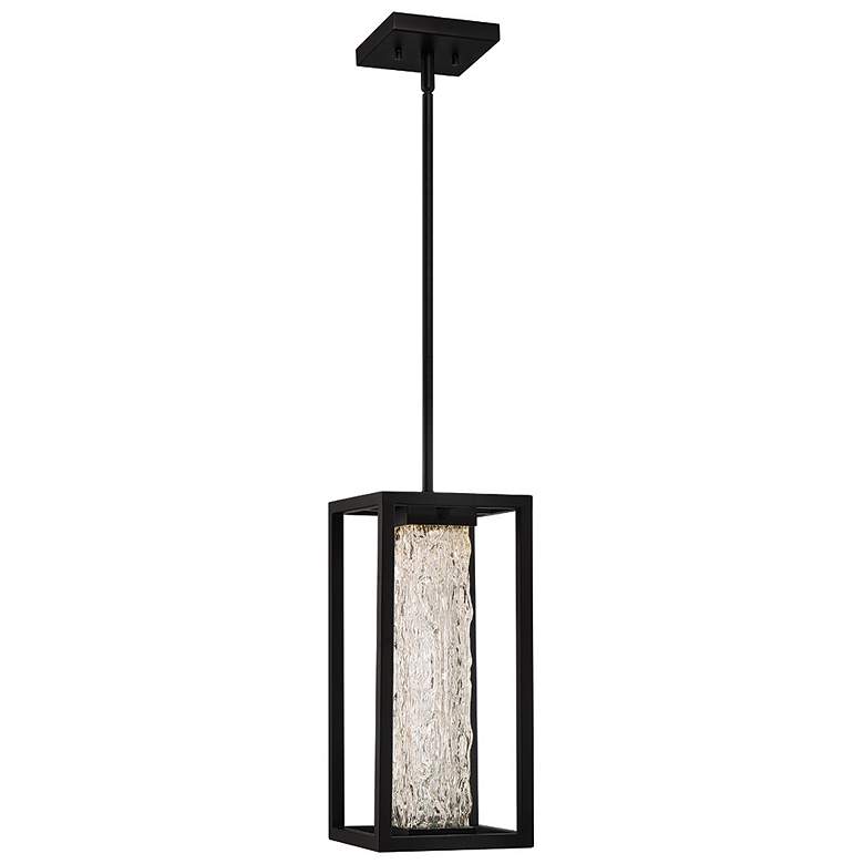 Image 1 Eurofase Ilya 15.25 In. x 7 In. Integrated LED Pendant in Black
