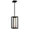 Eurofase Ilya 15.25 In. x 7 In. Integrated LED Pendant in Black