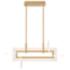 Eurofase Inizio 1 Light 15.5" Chandelier in Gold
