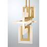 2_Eurofase Inizio 1 Light 15.5" Chandelier in Gold more views
