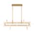 Eurofase Inizio 1 Light 16.25" Chandelier in Gold