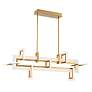 4_Eurofase Inizio 1 Light 16.25" Chandelier in Gold more views
