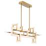 5_Eurofase Inizio 1 Light 16.25" Chandelier in Gold more views
