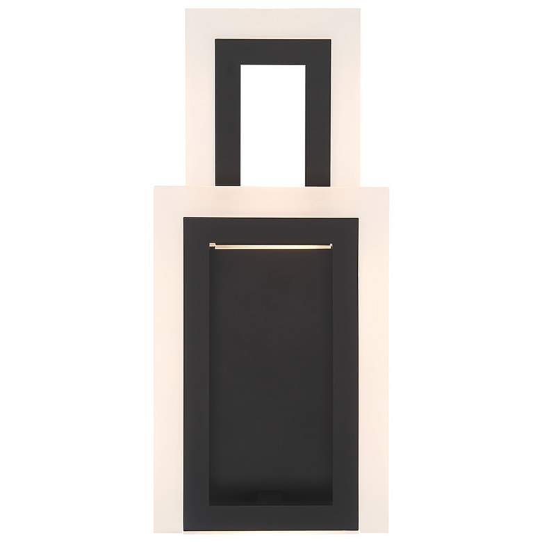 Image 1 Eurofase Inizio 1 Light Sconce in Black