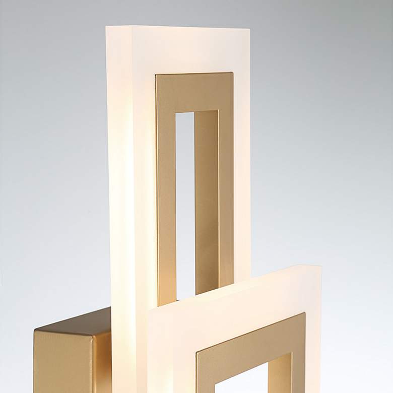 Image 4 Eurofase Inizio 1 Light Sconce in Gold more views