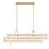 Eurofase Inizio Geometric LED Chandelier in Gold