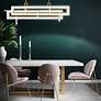 2_Eurofase Inizio Geometric LED Chandelier in Gold more views
