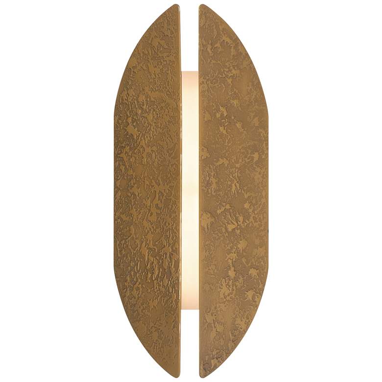 Image 1 Eurofase Inntra 14 inch Outdoor LED Wall Light, Brass