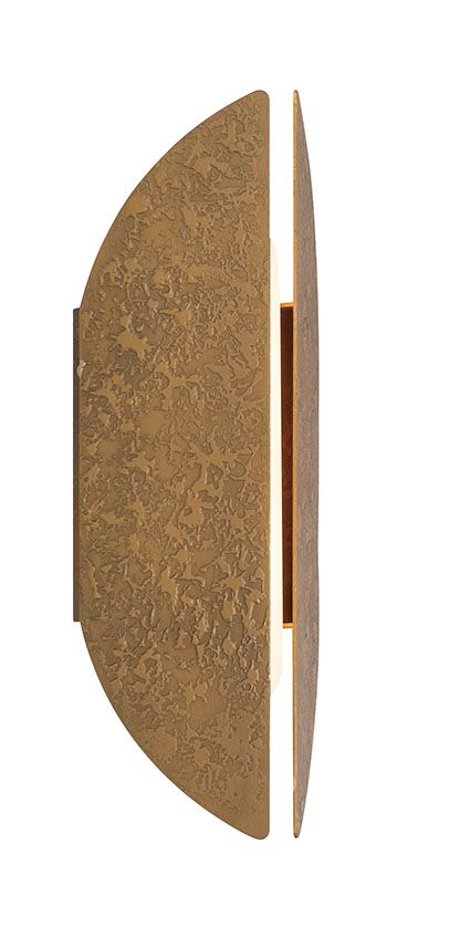 Image 2 Eurofase Inntra 14 inch Outdoor LED Wall Light, Brass more views