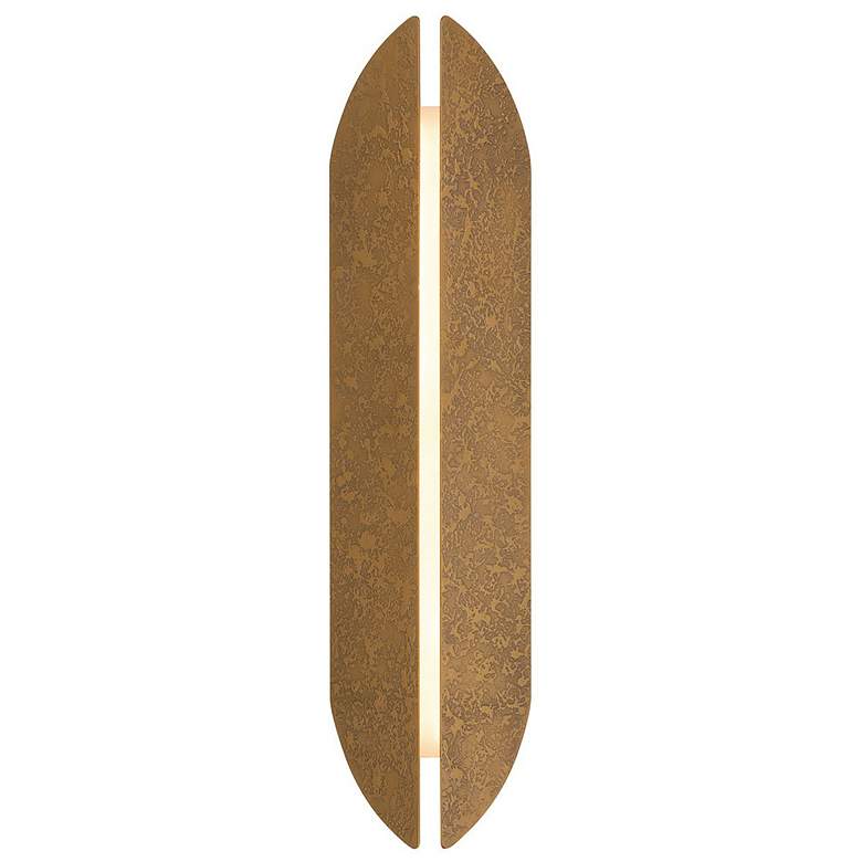 Image 1 Eurofase Inntra 24 inch Outdoor LED Wall Light, Brass