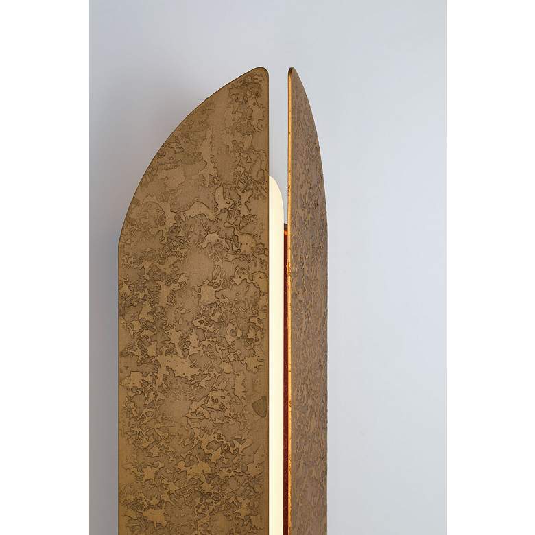 Image 2 Eurofase Inntra 24 inch Outdoor LED Wall Light, Brass more views