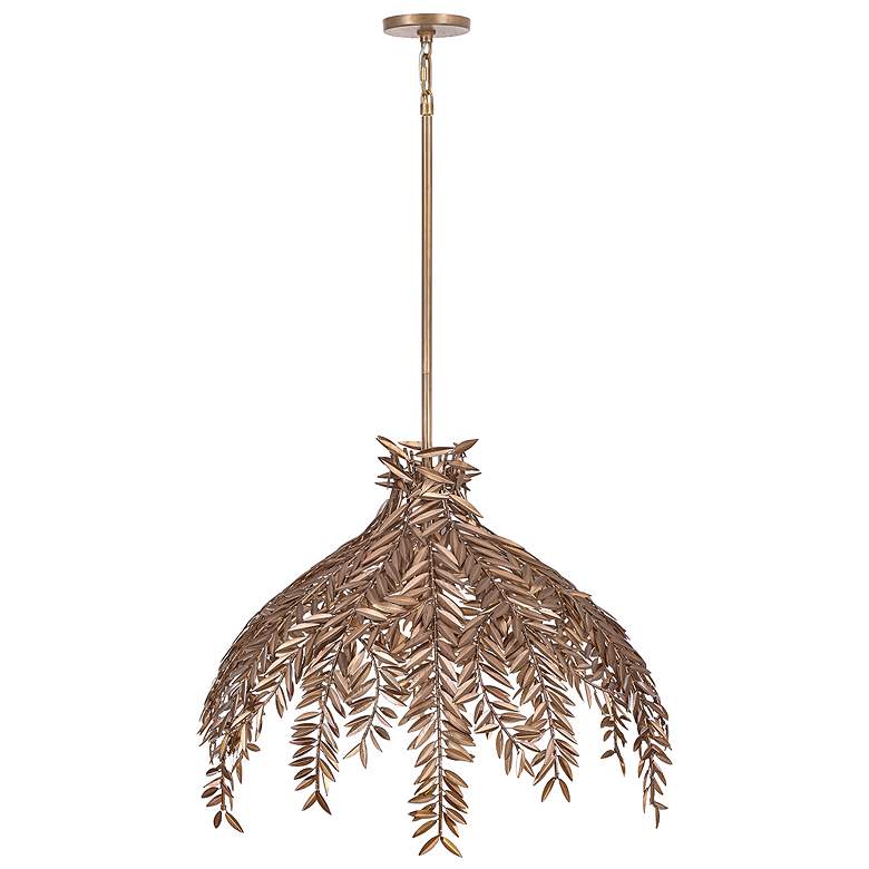 Image 1 Eurofase Jalore 4 Light Pendant in Brown Macchiato