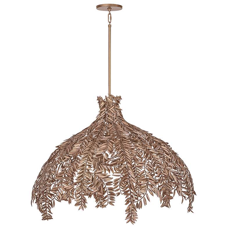Image 1 Eurofase Jalore 6 Light Pendant in Brown Macchiato