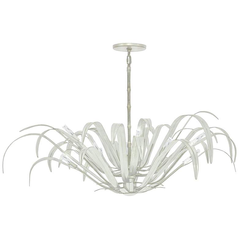 Image 1 Eurofase Kagra 12 Light 21" Pendant in Distressed White