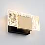 1_Eurofase Kasha 1 Light Vanity in Black and Brass