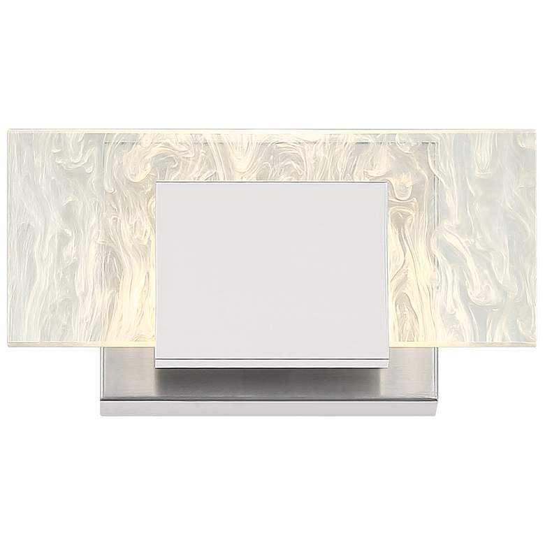 Image 1 Eurofase Kasha 1 Light Vanity in Chrome and Nickel