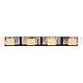 1_Eurofase Kasha 4 Light Vanity in Black and Brass