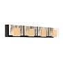 6_Eurofase Kasha 4 Light Vanity in Black and Brass more views