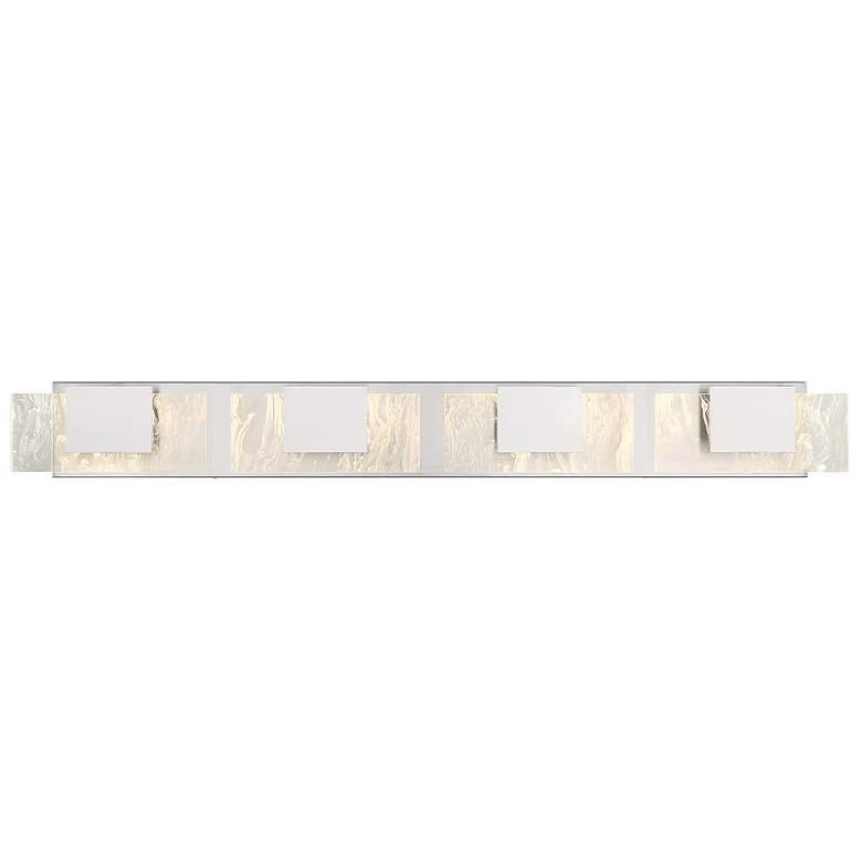 Image 1 Eurofase Kasha 4 Light Vanity in Chrome and Nickel
