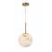Eurofase Kepler 1 Light LED Pendant in Gold