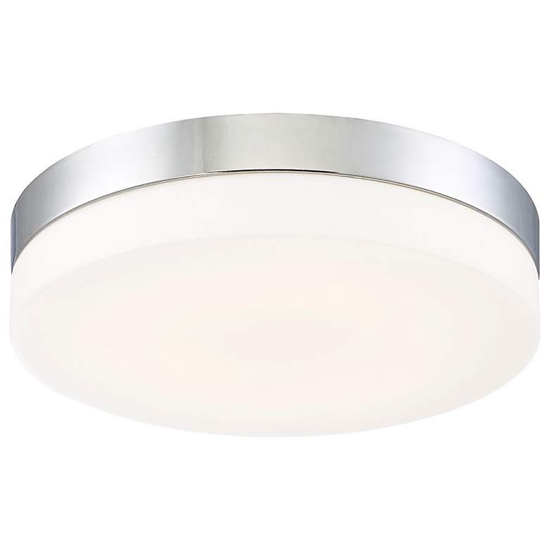 Image 2 Eurofase Koss 11" Wide Chrome LED Ceiling Light