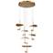Eurofase Lagatto 11.75 In. x 28 In. Integrated LED Chandelier Bronze