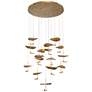 1_Eurofase Lagatto 11.75 In. x 52 In. Integrated LED Chandelier in Bronze
