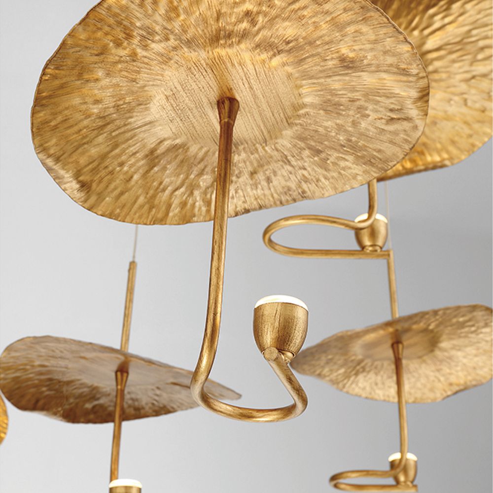 Image 6 Eurofase Lagatto 11.75 In. x 52 In. Integrated LED Chandelier in Bronze more views