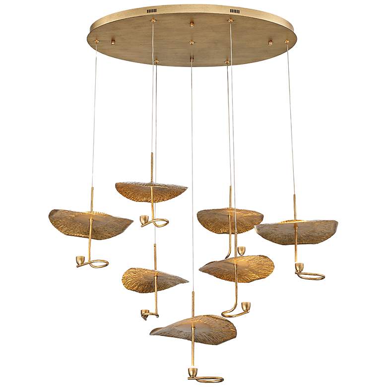 Image 1 Eurofase Lagatto 40" Wide Oil-Rubbed Bronze LED Chandelier