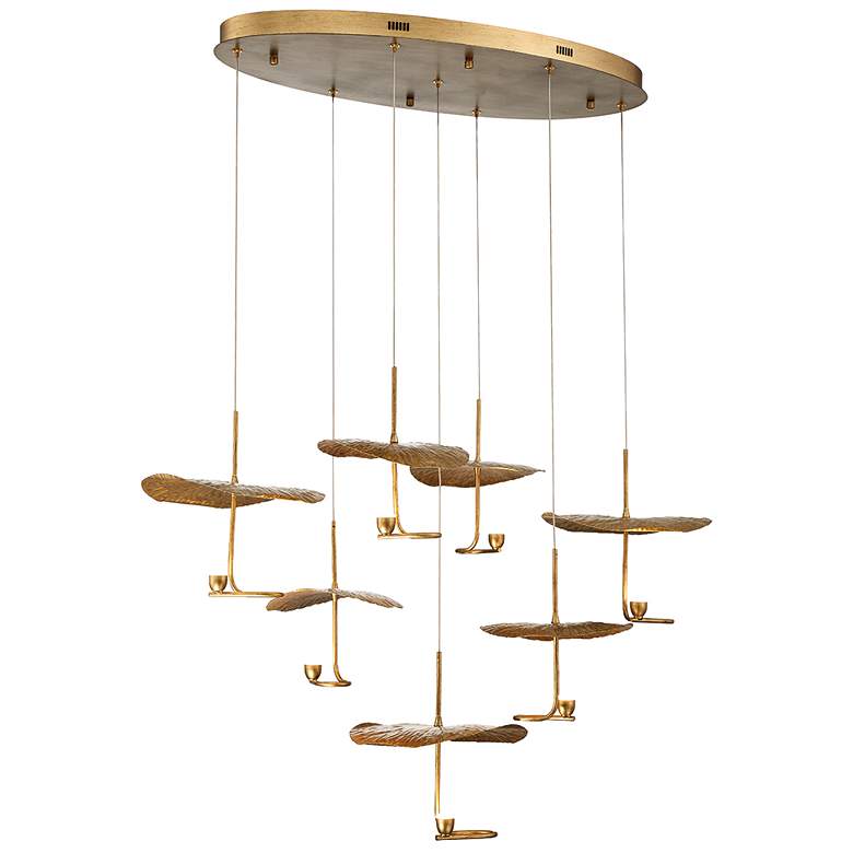 Image 3 Eurofase Lagatto 40" Wide Oil-Rubbed Bronze LED Chandelier more views