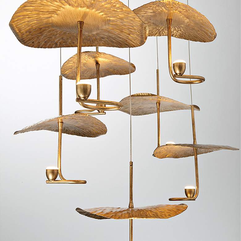 Image 5 Eurofase Lagatto 40" Wide Oil-Rubbed Bronze LED Chandelier more views