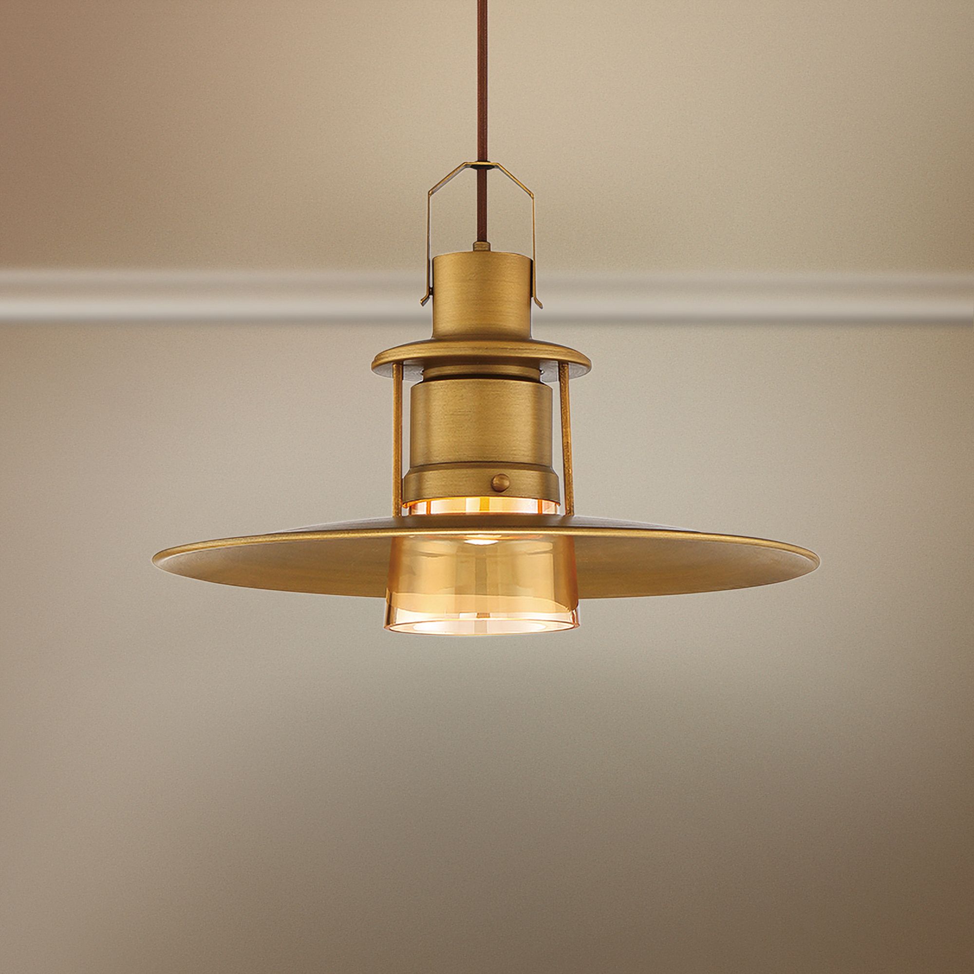 brushed antique brass ceiling lights