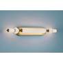 3_Eurofase Lansdowne 31 inch LED Vanity Bath Light, Gold w/ Opal Glass more views