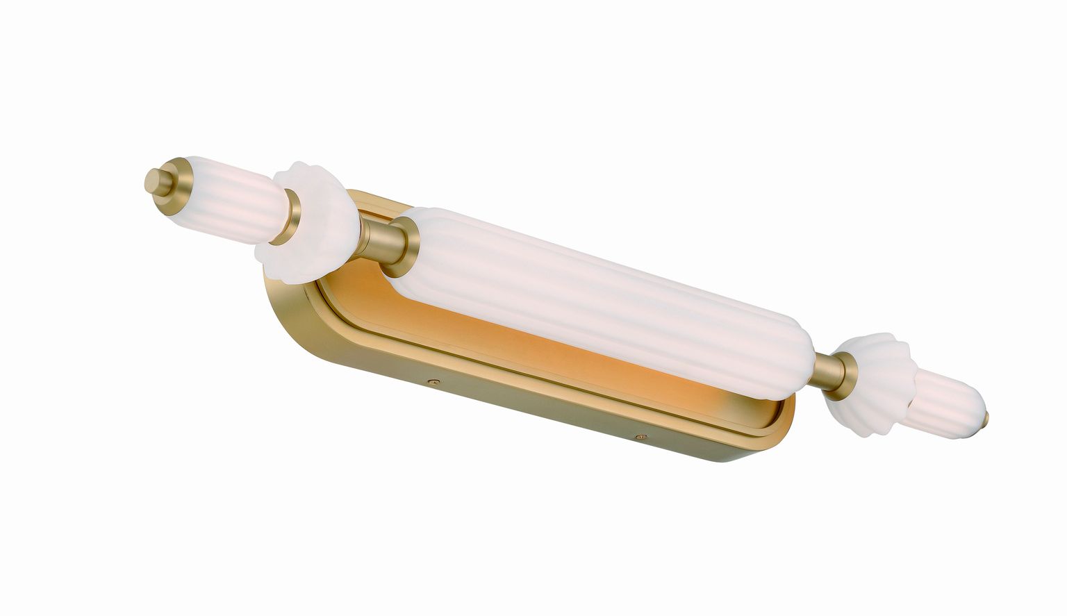 Image 4 Eurofase Lansdowne 31 inch LED Vanity Bath Light, Gold w/ Opal Glass more views