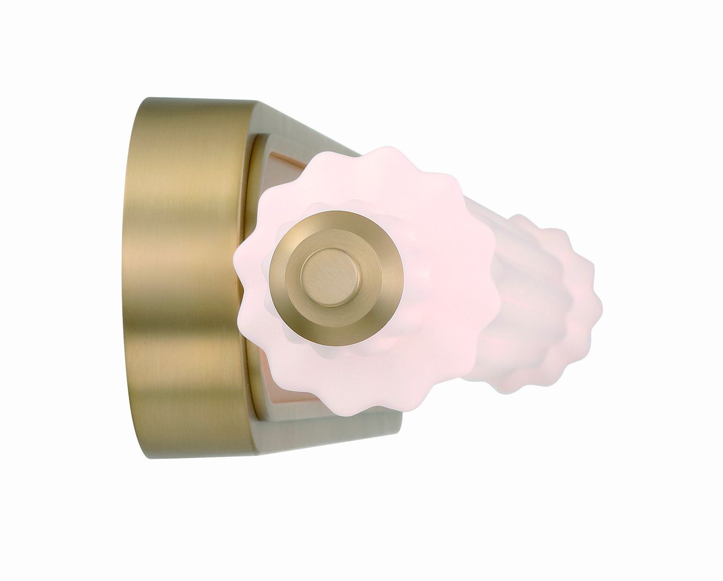 Image 3 Eurofase Lansdowne 39 inch LED Vanity Bath Light, Gold/Opal Glass more views