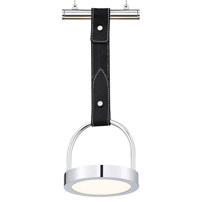 Image 3 Eurofase Lappin 6" Wide Chrome LED Mini Pendant Light more views