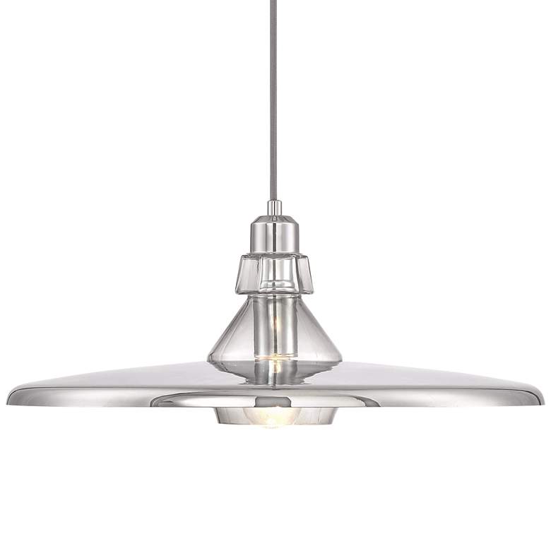Image 1 Eurofase Legend 19 1/4" Wide Chrome Pendant Light