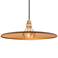 Eurofase Legend 23 1/4" Wide Black and Gold Pendant Light