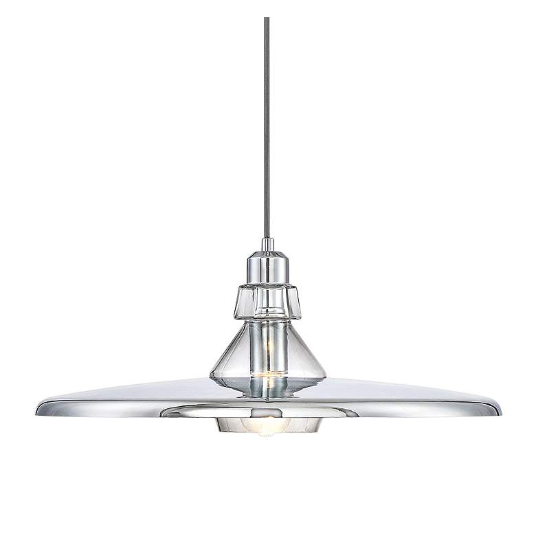 Image 1 Eurofase Legend 23 1/4" Wide Chrome Pendant Light