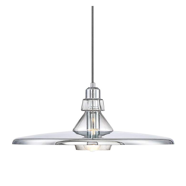 Image 1 Eurofase Legend 23 1/4 inch Wide Chrome Pendant Light