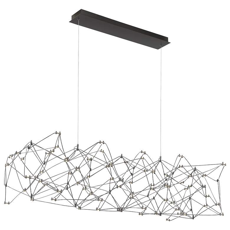 Image 1 Eurofase Leonardelli 15.75 In. x 21.75 In. Integrated LED Chandelier Chrome