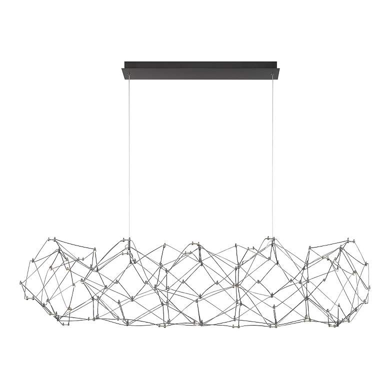 Image 2 Eurofase Leonardelli 15.75 In. x 21.75 In. Integrated LED Chandelier Chrome more views