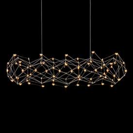 Image3 of Eurofase Leonardelli 15.75 In. x 21.75 In. Integrated LED Chandelier Chrome more views