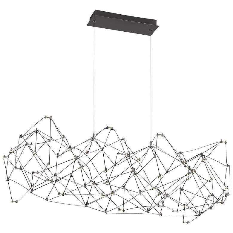 Image 1 Eurofase Leonardelli 15.75 In. x 21.75 In. Integrated LED Chandelier Chrome