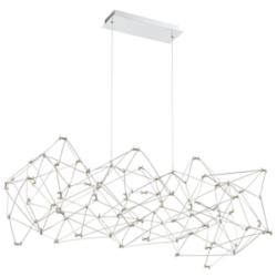 Eurofase Leonardelli 48 1/2" Wide Chrome LED Chandelier
