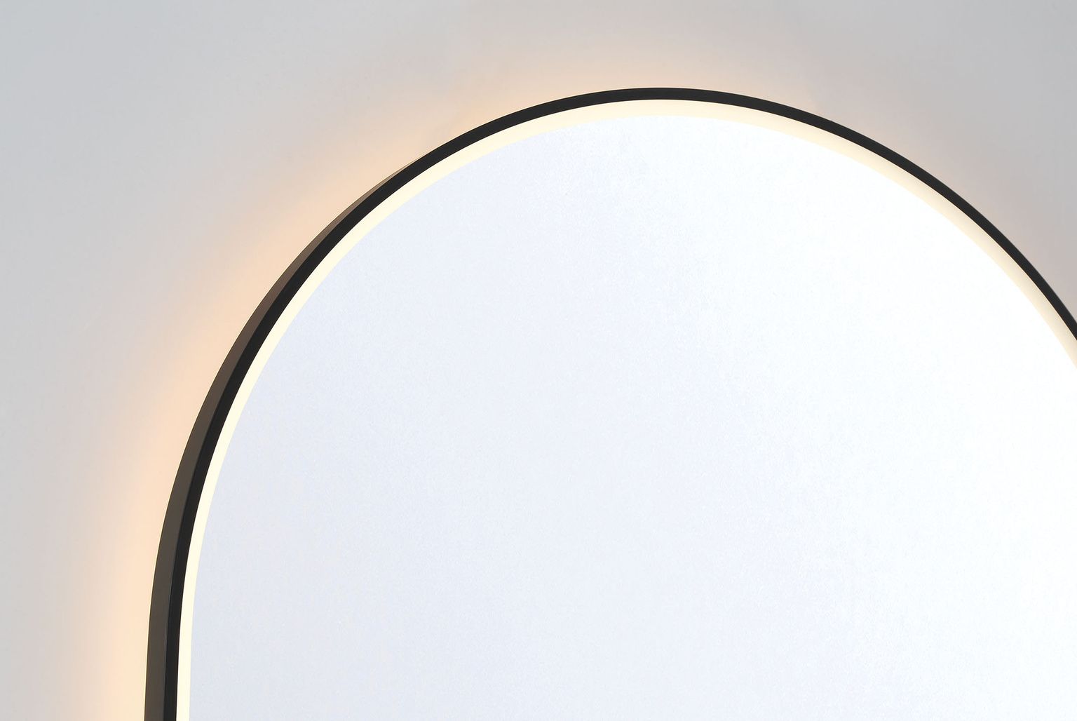 Image 3 Eurofase Linden 24 in. x 36 in. LED Light Oval Wall Mirror, Black more views