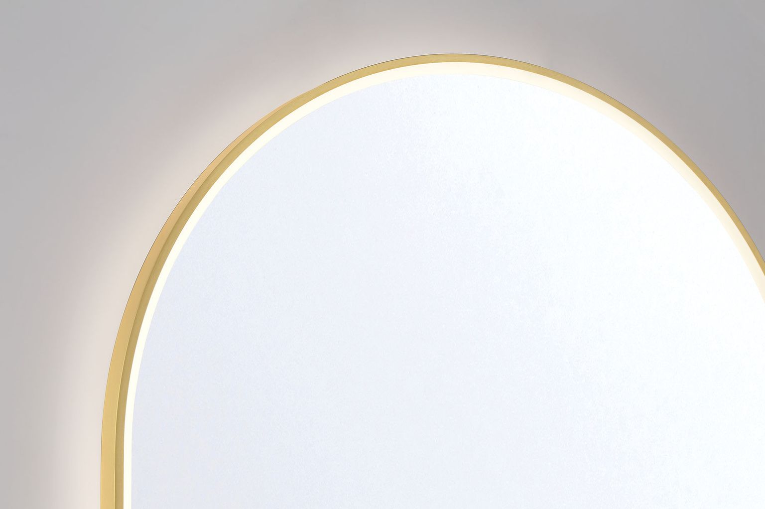 Image 2 Eurofase Linden 24 in. x 36 in. LED Light Oval Wall Mirror, Gold more views