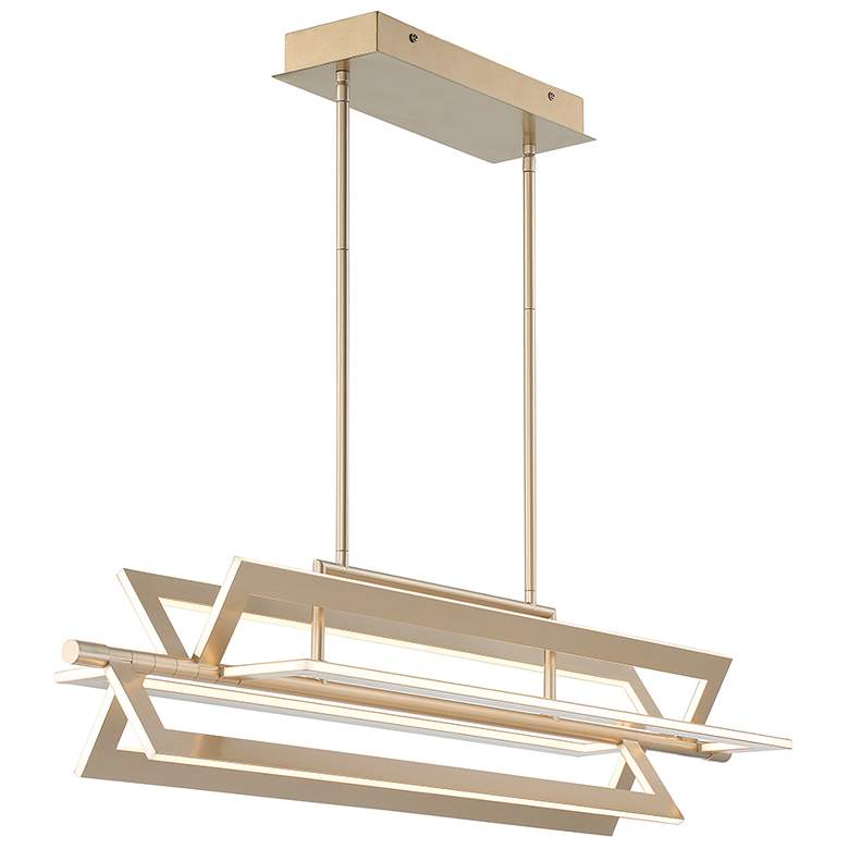 Image 1 Eurofase Livra 1 light Chandelier in Gold
