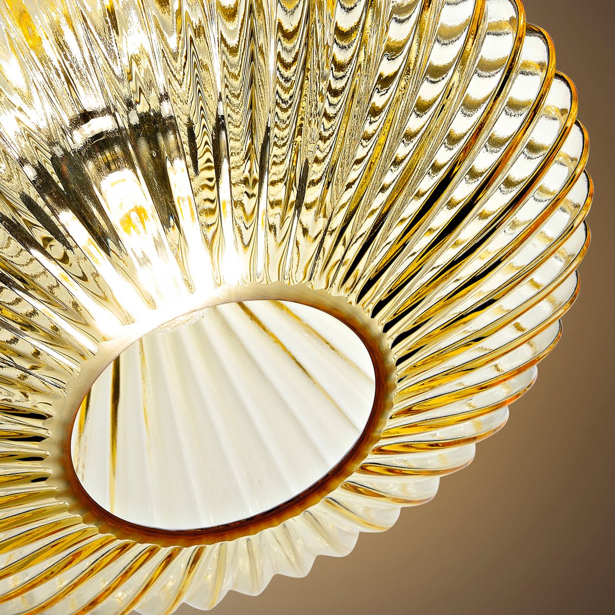 Image 2 Eurofase Lorella 5 In. x 12 In. Pendant in Chrome/Amber more views